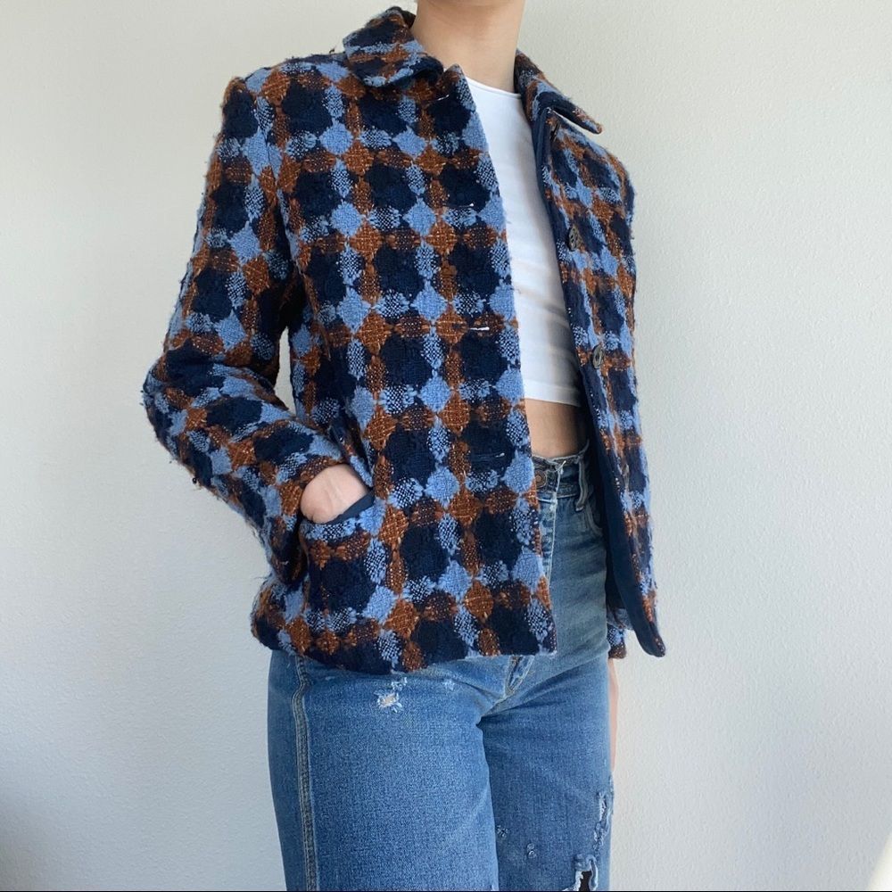 COMME Des Garçons tricot Wool Coat